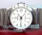 Replica Omega Constellation White Dial SS Case Watch